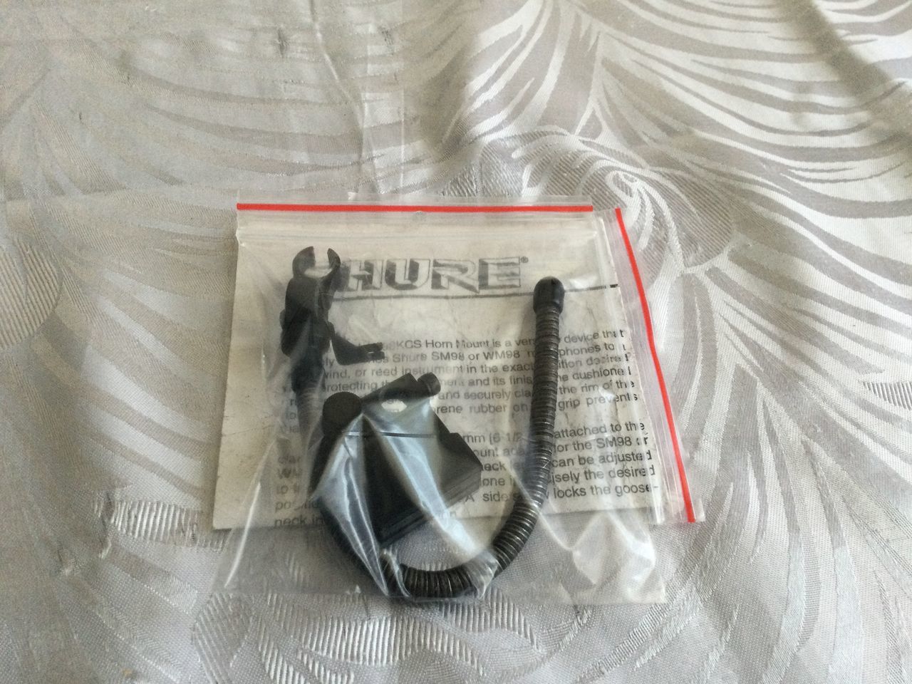 Shure a98kcs микрофонный держатель для саксофона,трубы