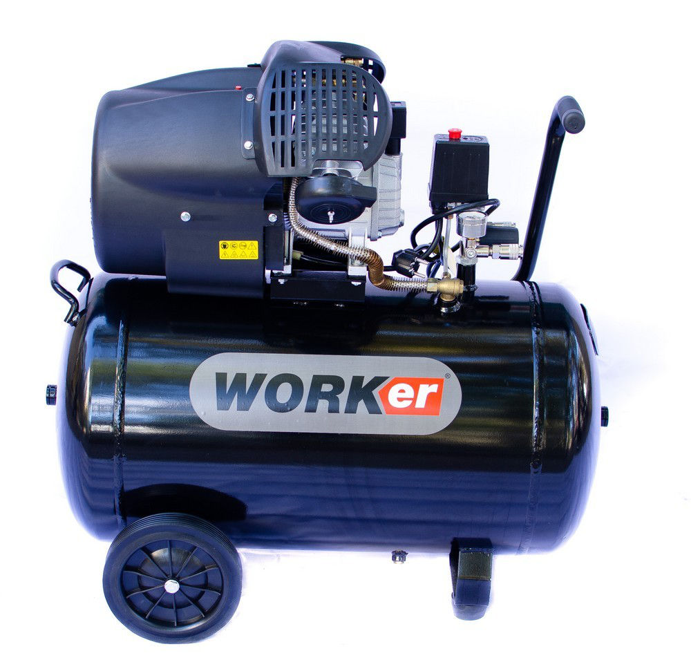 Compresor de aer Technoworker MV 50 L 2200 W  / Garantie foto 1