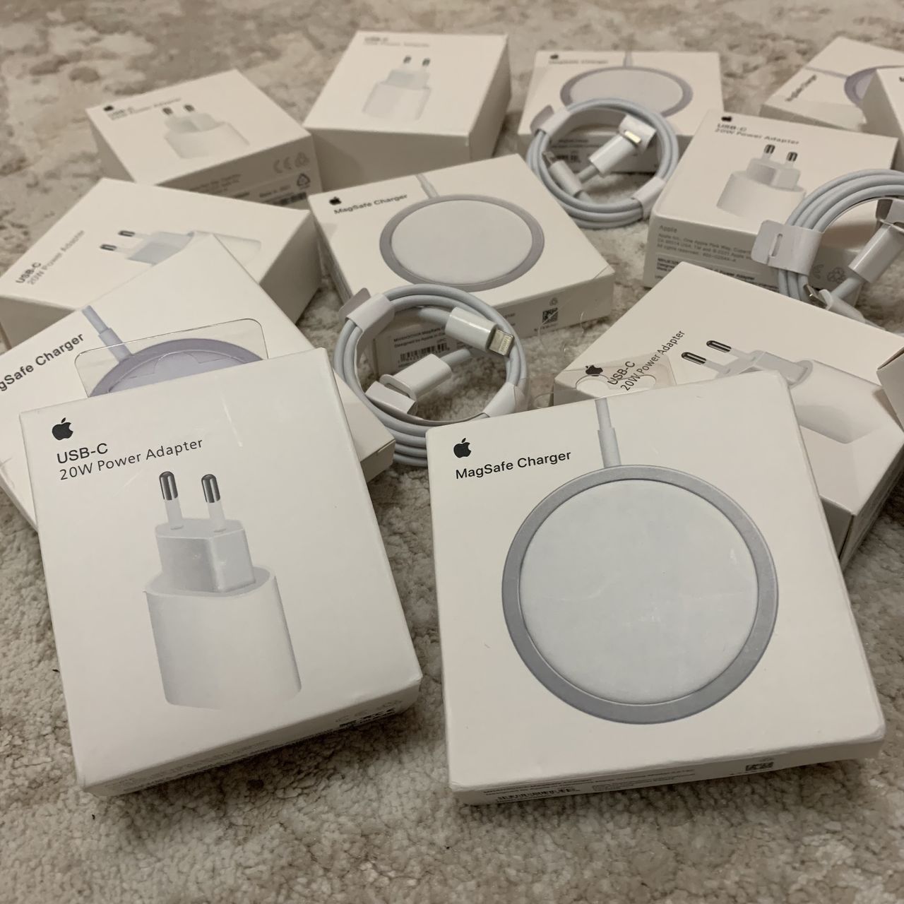 Apple Charger USB TypeC 20W / MagSafe 15W Xiaomi 100W Car Charger