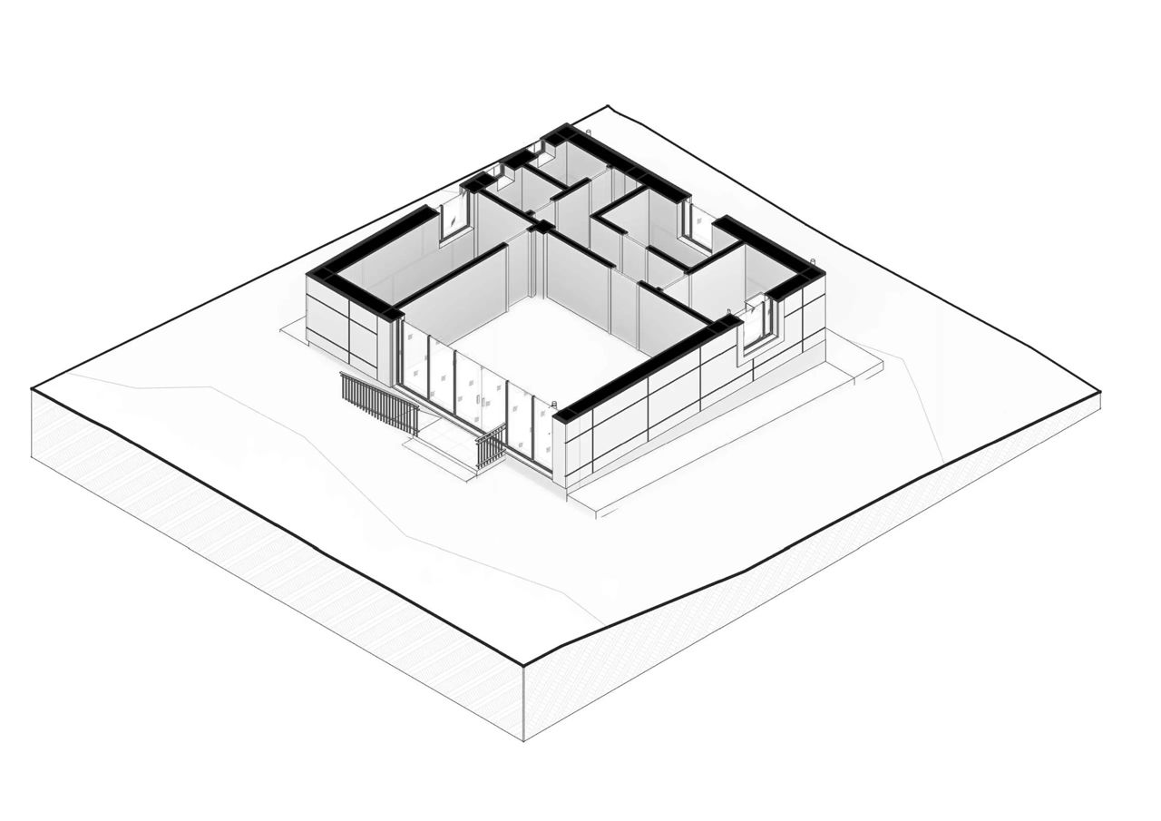 Farmacie / 83m2 / P / renovări / construcții / reconstrucții / schițe / arhitect / proiectant / 3D foto 3