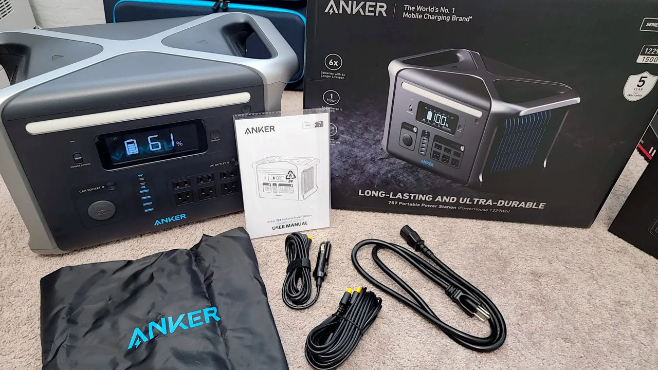 Зарядная Станция Anker 1229 Вт/ч - Энергозависимость Вашего дома!!!