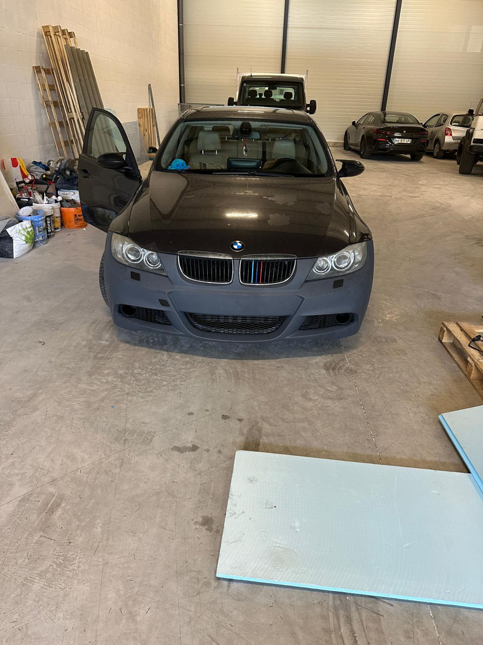 Bara Fata M BMW Seria 3 E90 E91 (2004-2008) M-Tech cu fata de LCI foto 3