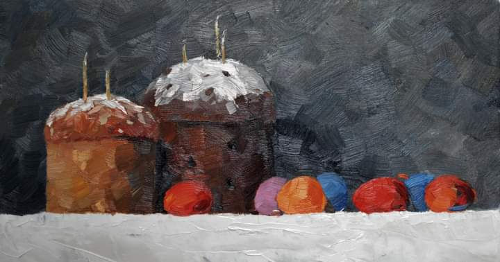 Vând tablouri în ulei, desene în pastel foto 0