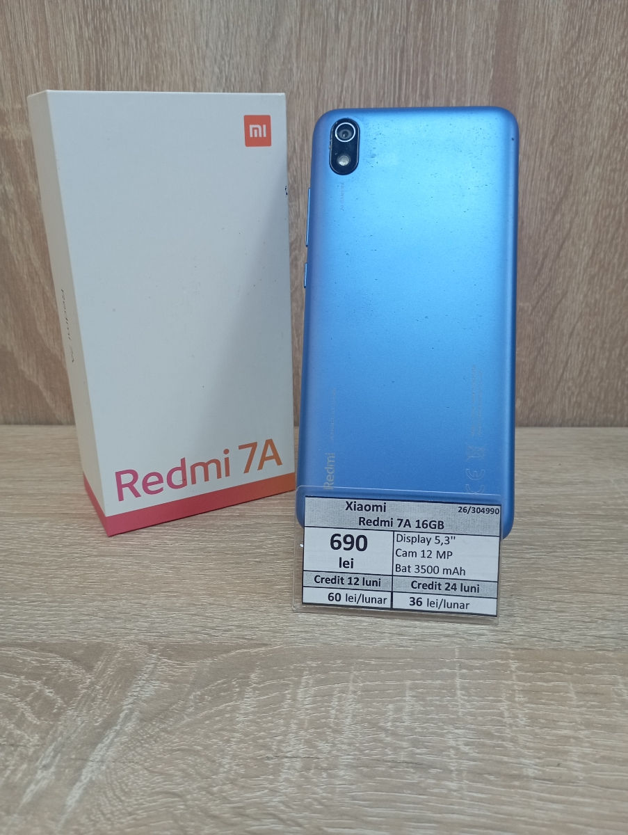 Xiaomi Redmi 7A 16GB , 690 lei