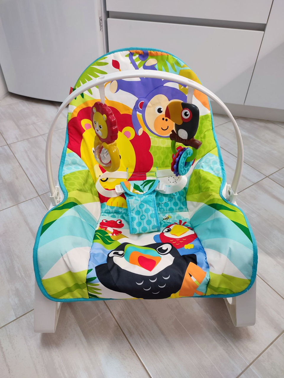 Balansoar portabil Fisher Price foto 1