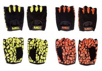 Перчатки женские MEX FLEXI GLOVES - ORANGE & LIME foto 0