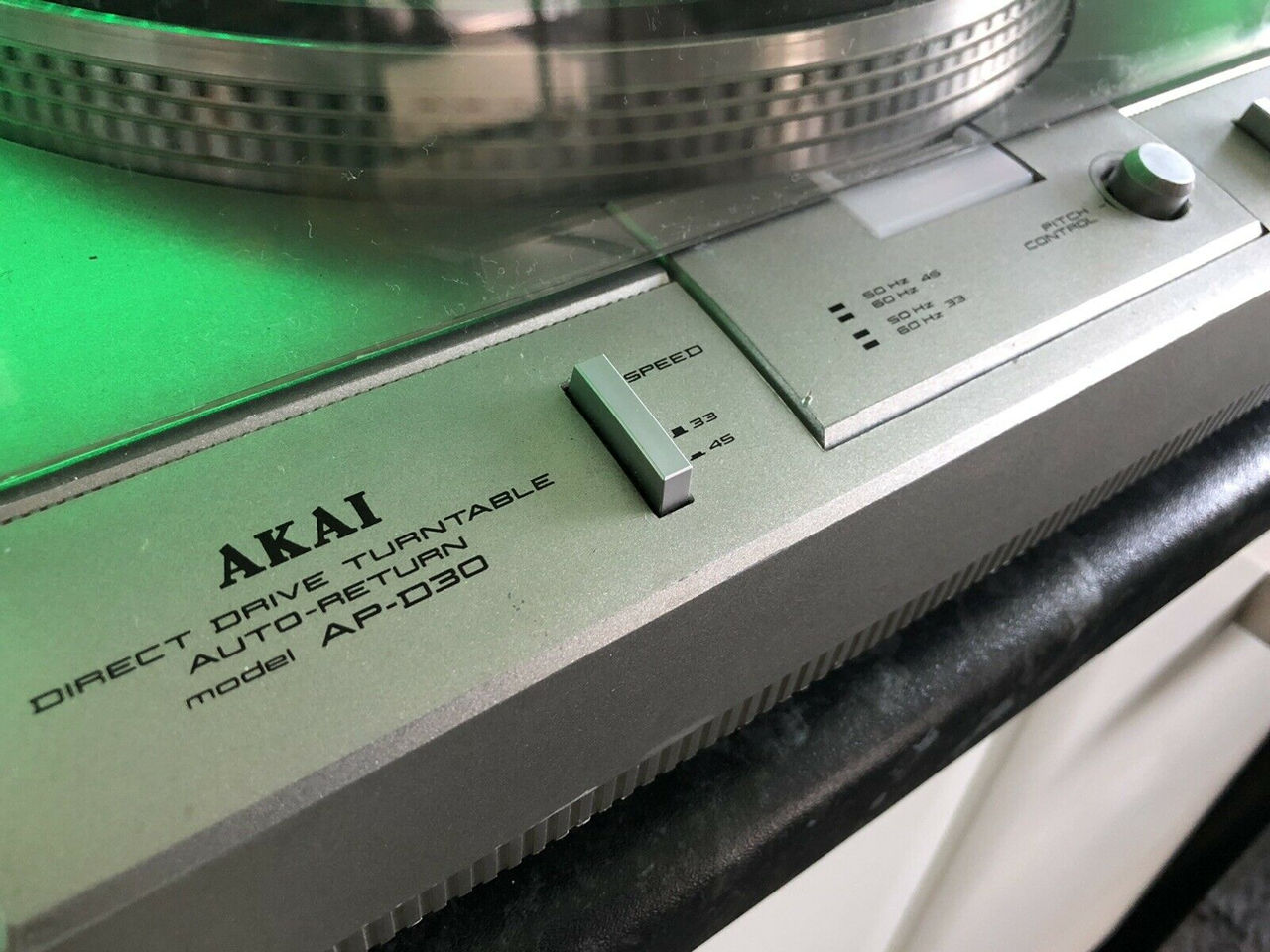 Akai AP-D30 Direct Drive Semi-Automatic Turntable фото 9