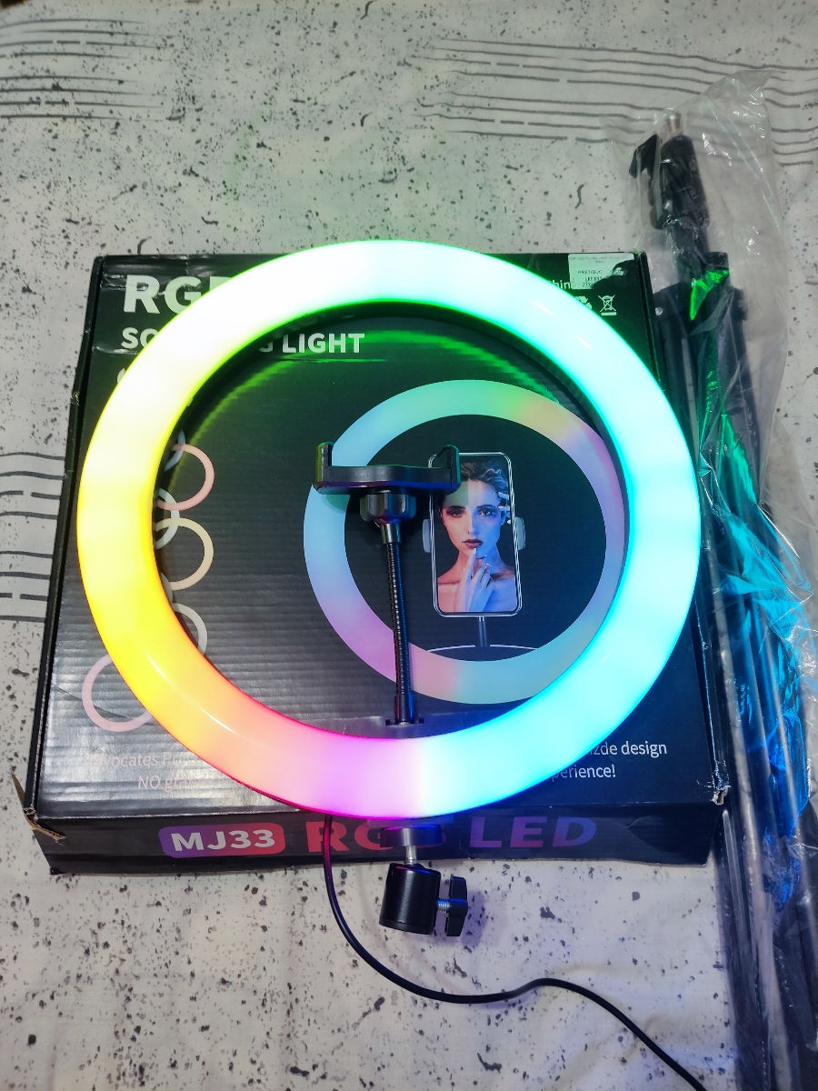 Lampa Inelara RGB MJ33 foto 5