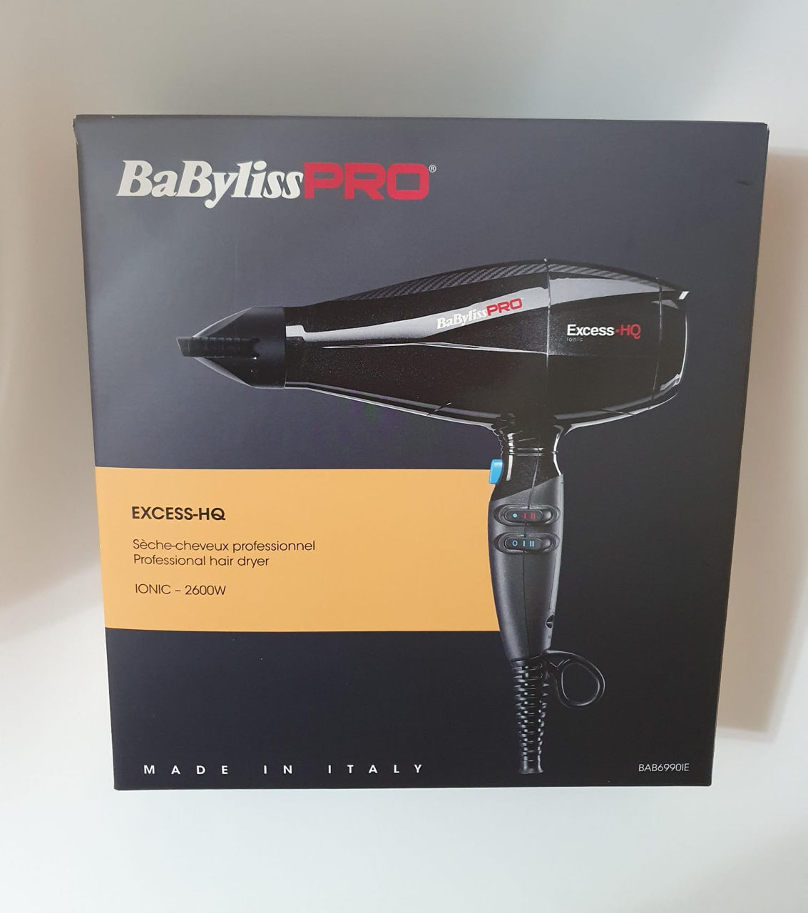 BaByliss PRO Excess-HQ BAB6990IE 2600W foto 0
