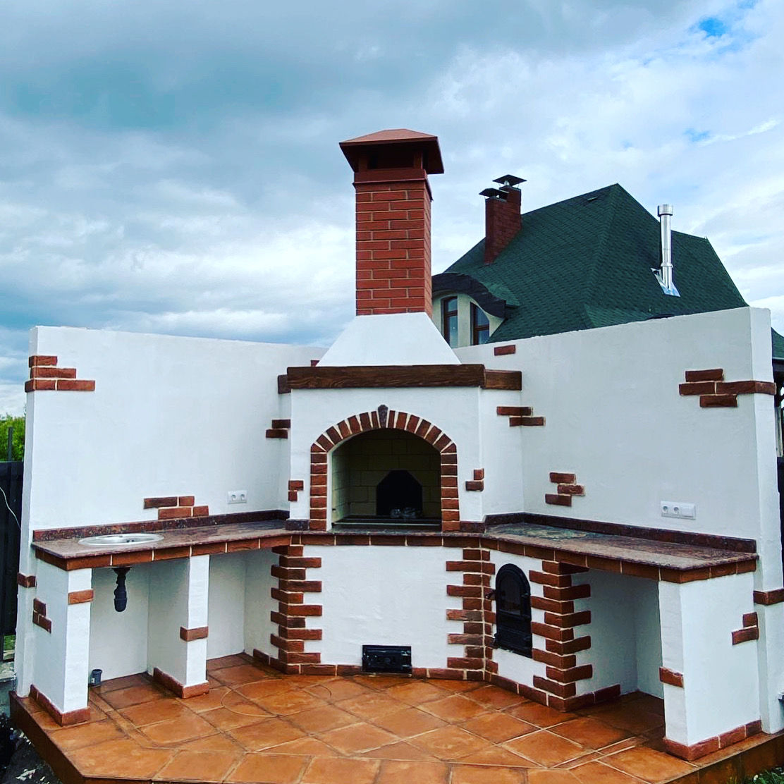 Construim din caramida: sobe, camine, complexe-barbeq, gratare de gradina. desing gratuit! фото 17