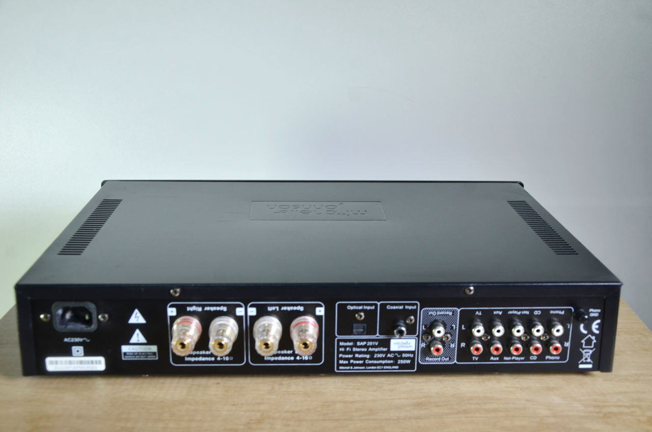 Mitchell & johnson   sap 201v hi-fi stereo amplifier / dac / phono / с 2-мя  пультами фото 6