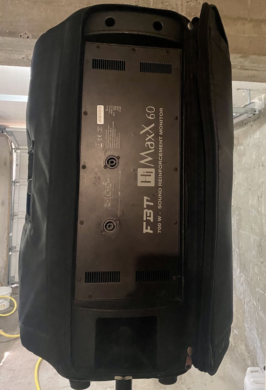 Cover Protettiva FBT Per Monitor Da Palco MaxX 5, MaxX 6 E HiMaxX60 - Custodia Per Trasporto E Conservazione