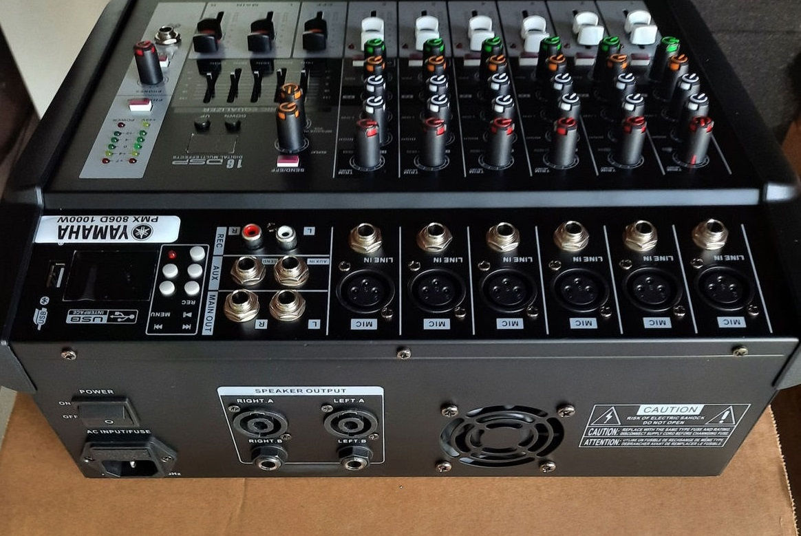 Mixer activ cu bluetooth 1000 w foto 0