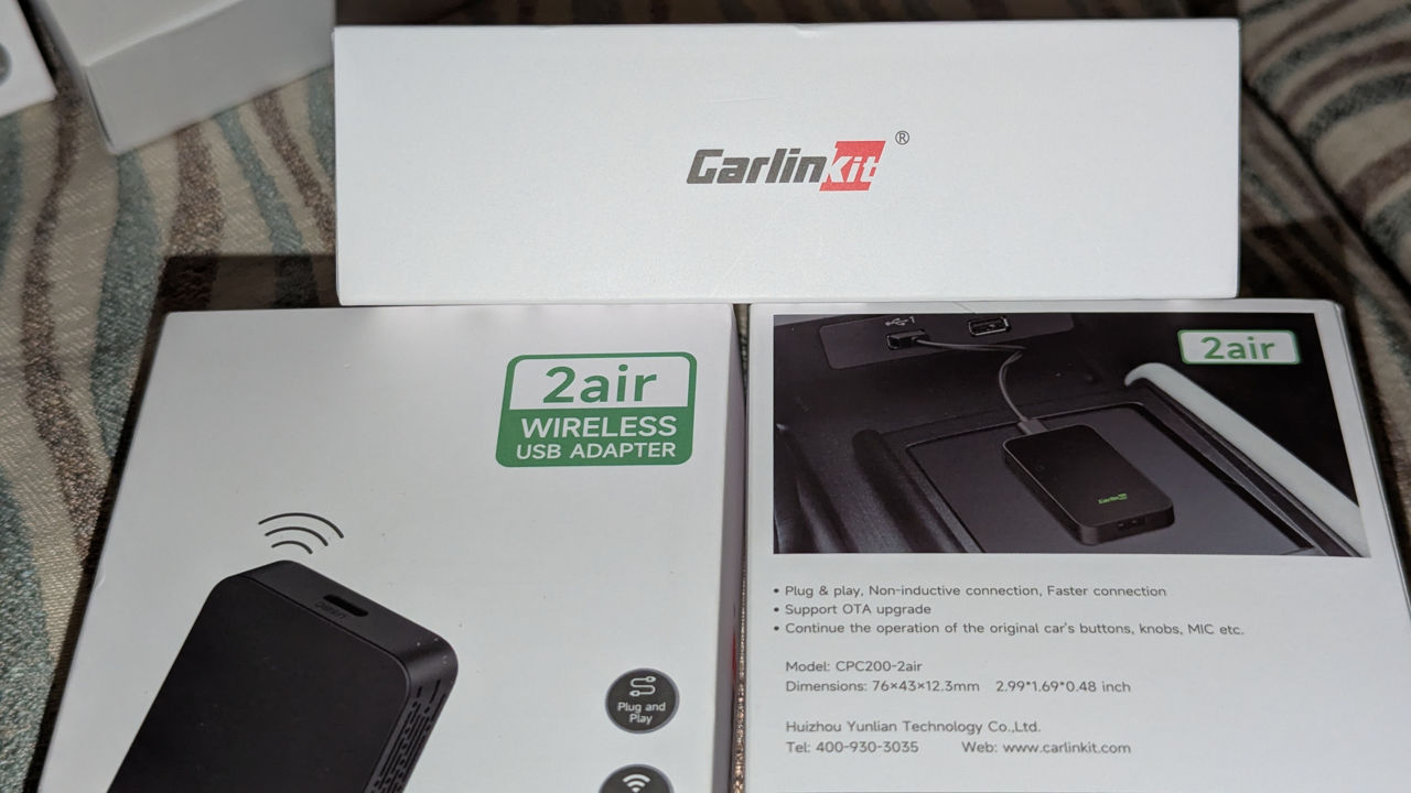 CarlinKit 5.0 (2Air) - Apple Carplay si Android Auto fara fir foto 2