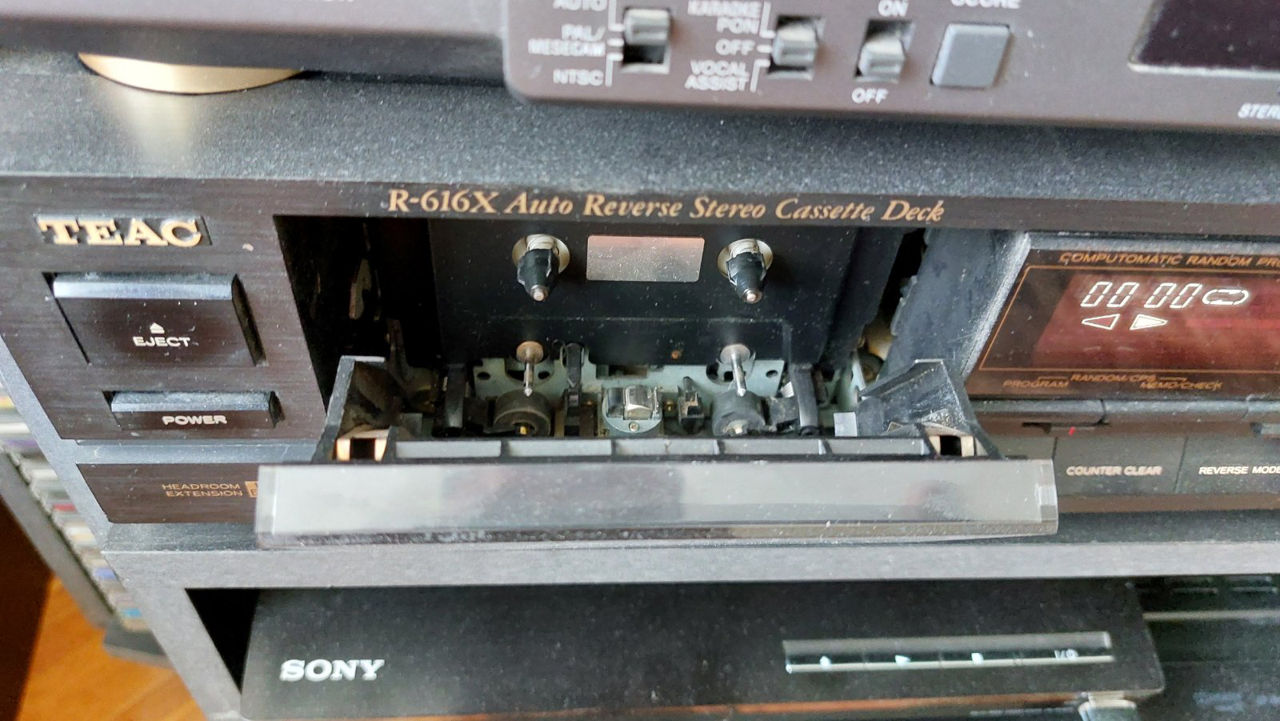 Кассетная дека TEAC R-616X revers, made in Japan - 80$