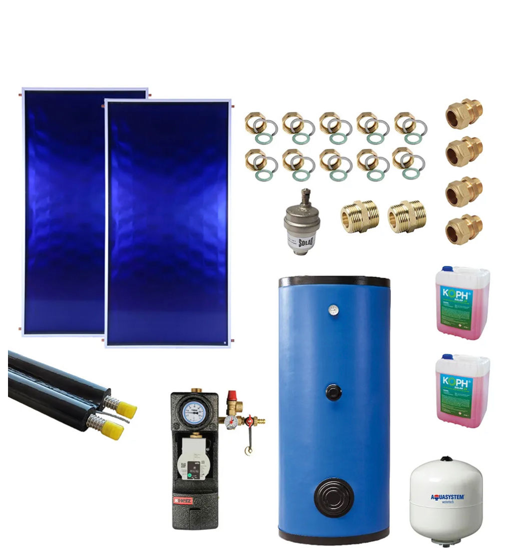 Panou solar pentru încălzire (boiler solar pentru apa calda ) (Made in Grecia) foto 0
