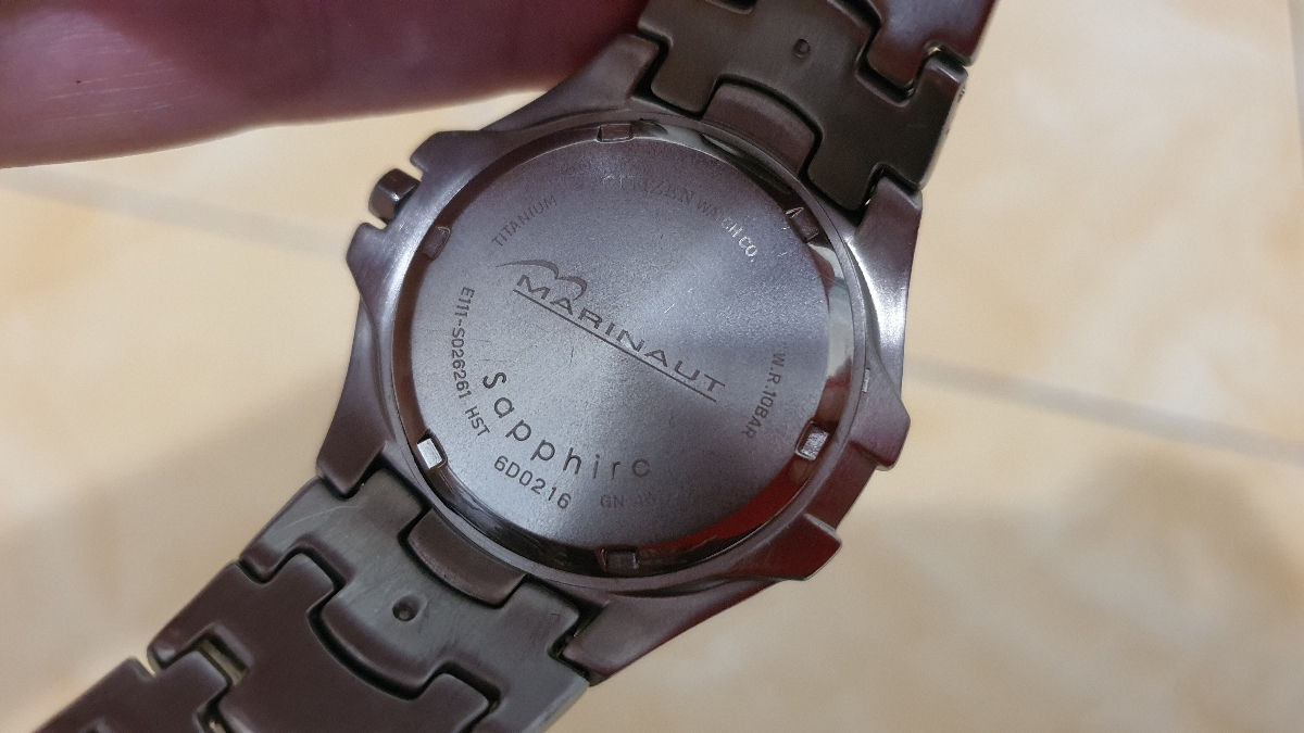 Citizen Eco-Drive Titanium Marinaut
E111- S026261. Vintage. Оригинал.Sapphire Crystal. фото 1