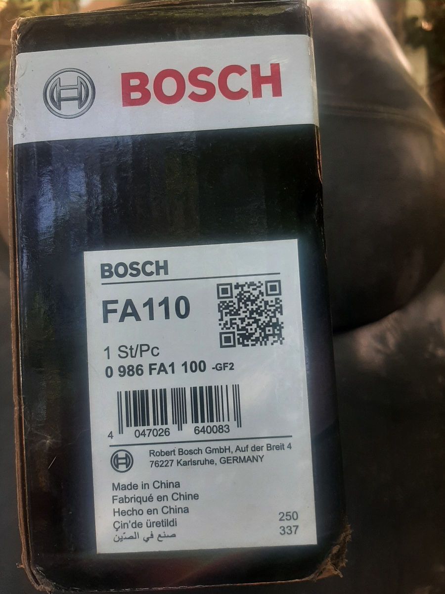 Акомулятор bosch fa 110 acm 12 v 165 a foto 3