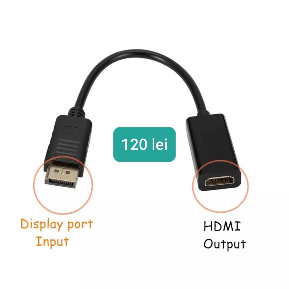 Adapter  Mini  Display PORT/DisPLay port to HDMI.VGA.DVI фото 11