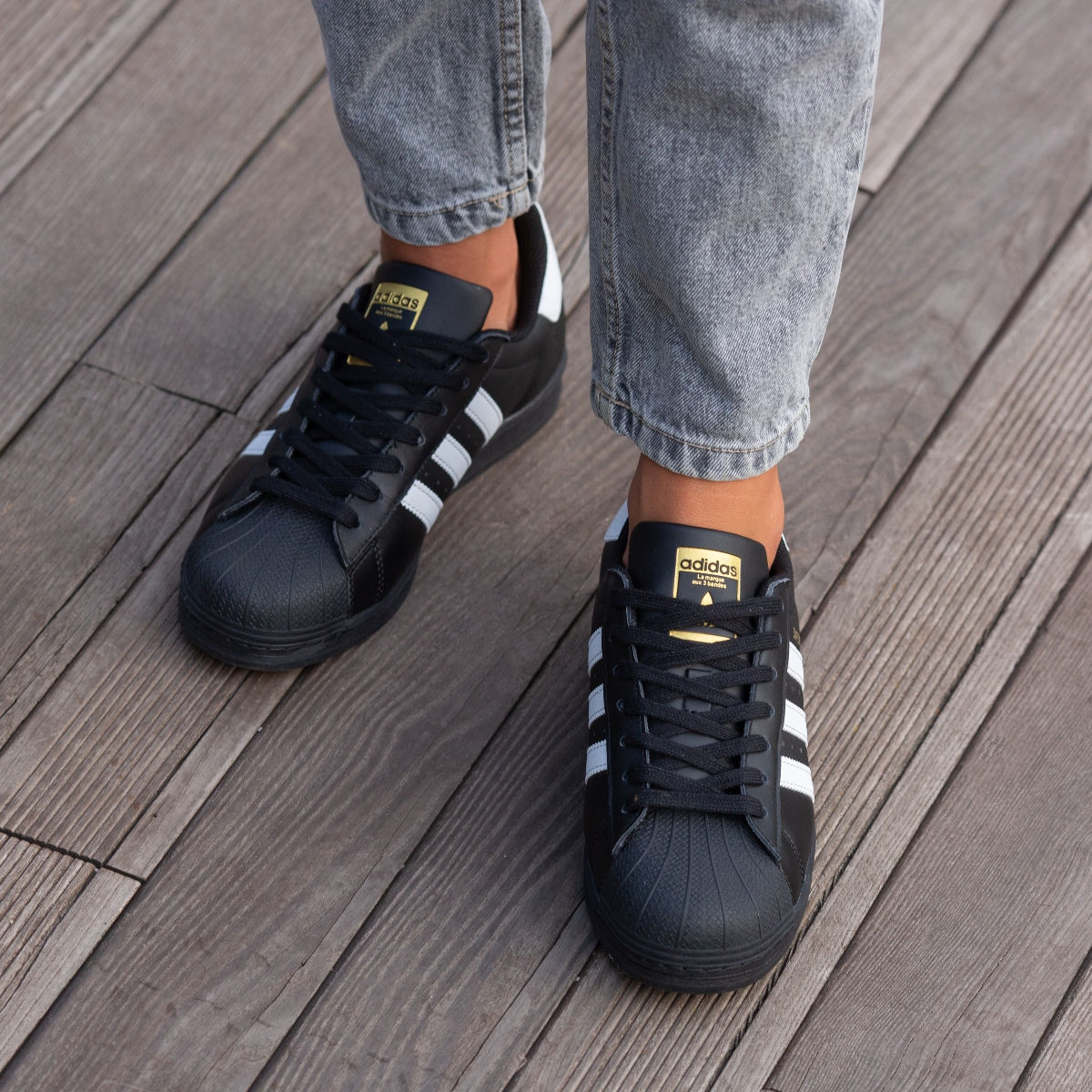 Adidas Superstar Black Unisex foto 7