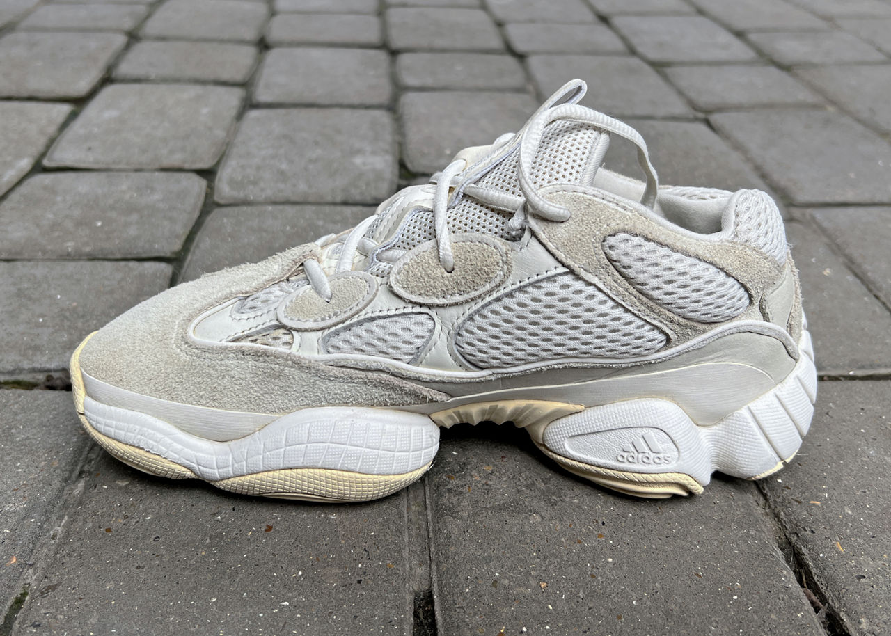 Adidas Yeezy 500 Bone White. Размер 36. Оригинал. В идеальном состоянии. foto 7