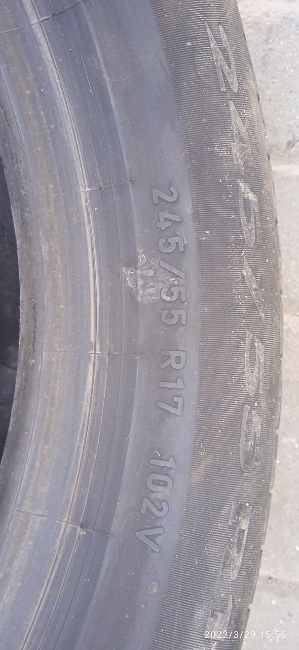 R17 245/55 Pirelli 4 Buc foto 2