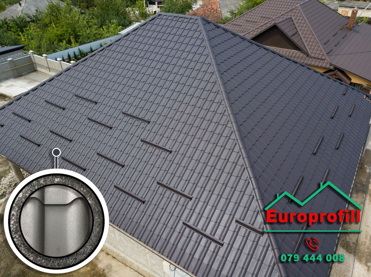 Europrofill  металлочерепица и профнастил от производителя!!! foto 1