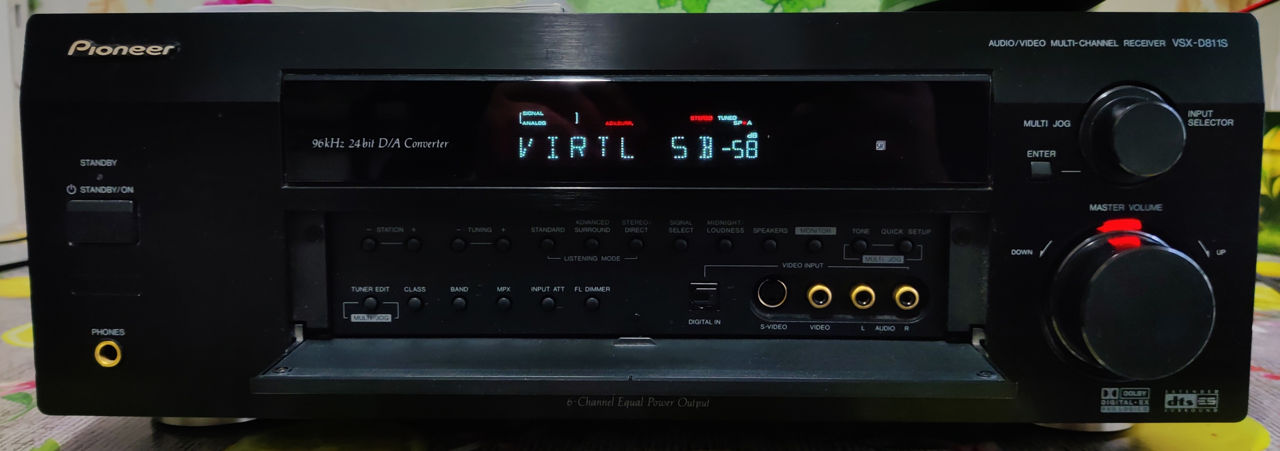 Audio / Video Multi-Channel Receiver Pioneer VSX-D811S Пульт Д/У Как новый в идеальном состояний foto 5