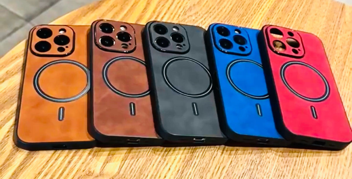 Titanium Metal Magnetic Original Color Phone Case фото 3
