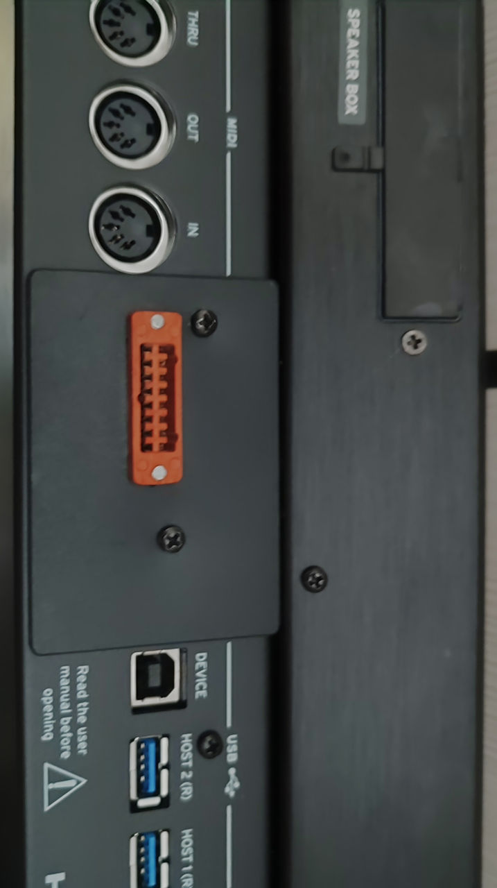 Korg PA-5 ieșire pentru pedaliera Korg EC-5 foto 2