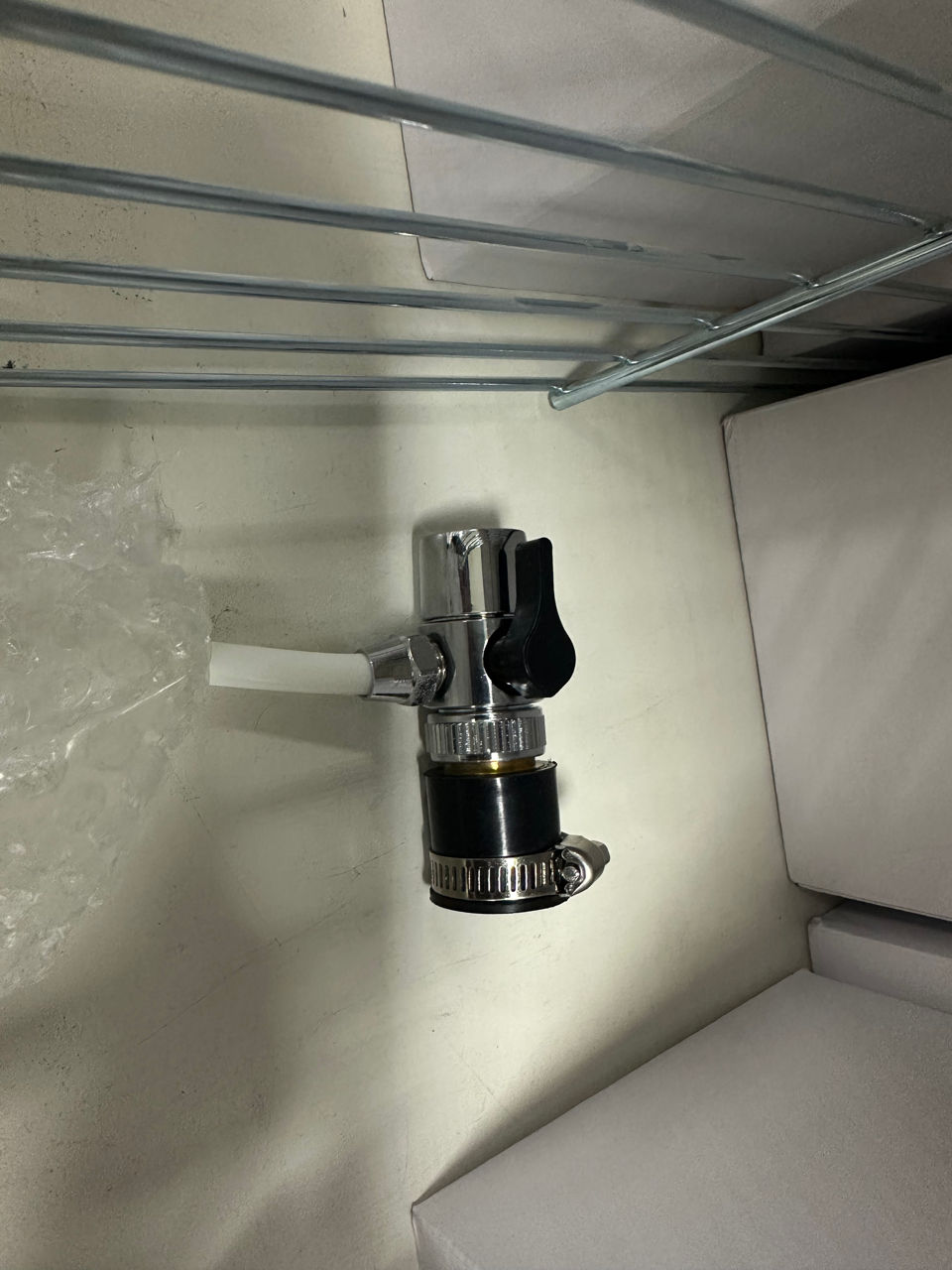 Robinet osmo adaptor baterie chiuveta filtru apa, comutator supapa adaptare pentru robinet  foto 18