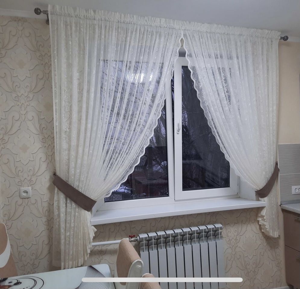 Тюль Турция: жаккард, вуаль, бамбук, шифон…. фото 1