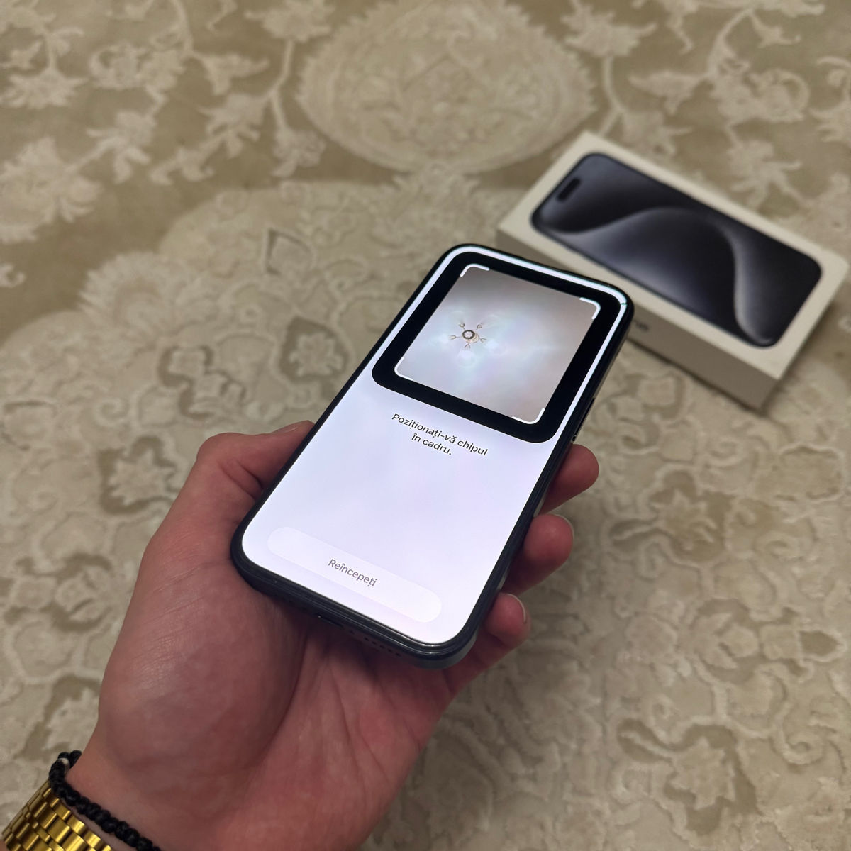 iPhone 15 Pro 128GB Blue Titanium foto 7