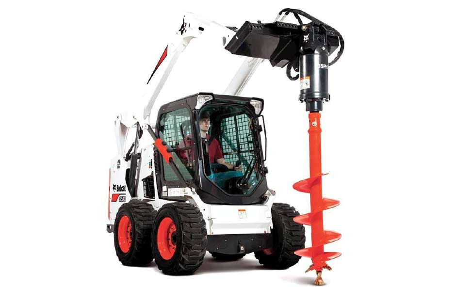 Bobcat excavator basculante gama de intrumente foto 7