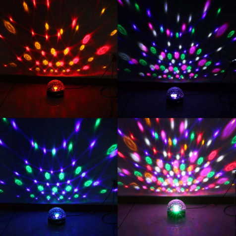 Диско шар Led Magic Ball Light=250леев фото 5