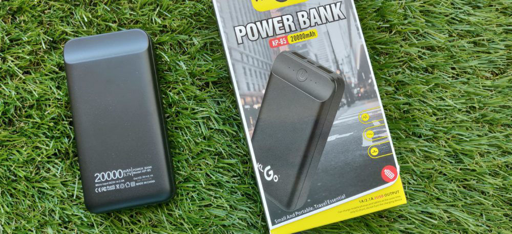 Зарядное устройство POWER BANK KLGO kp-85 20000 mah чёрный foto 2