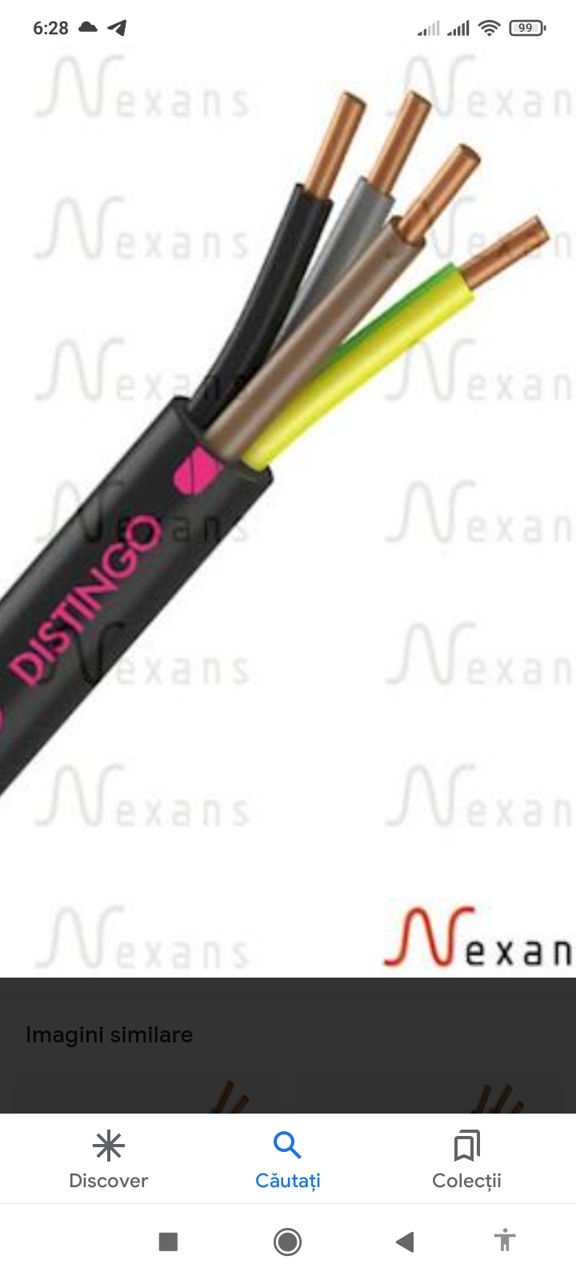 Cablu calitativ 4*1,5 ?i 3*6.