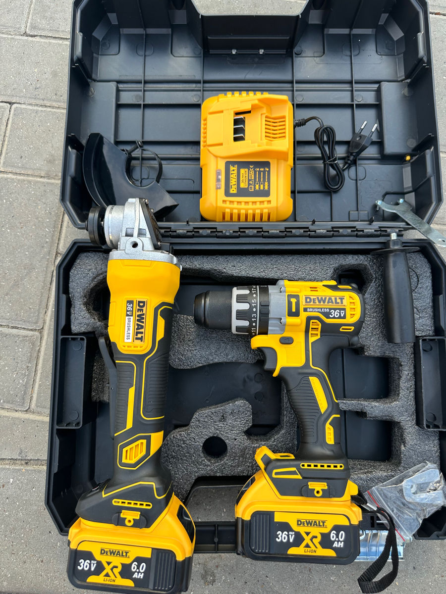 Set DeWalt două instrumente foto 5