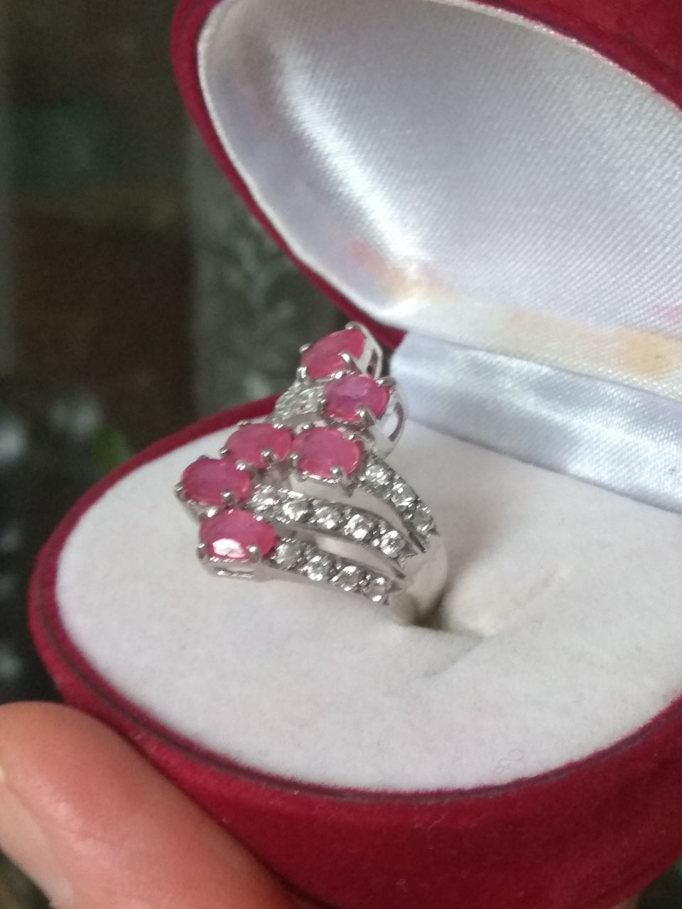 Серебряное кольцо с турмалином