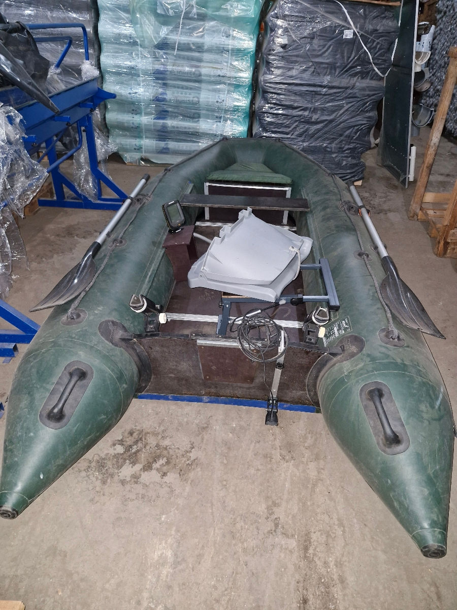 Лодка пвх Колибри км330д. Мотор Tohatsu 6hp 4такта фото 2