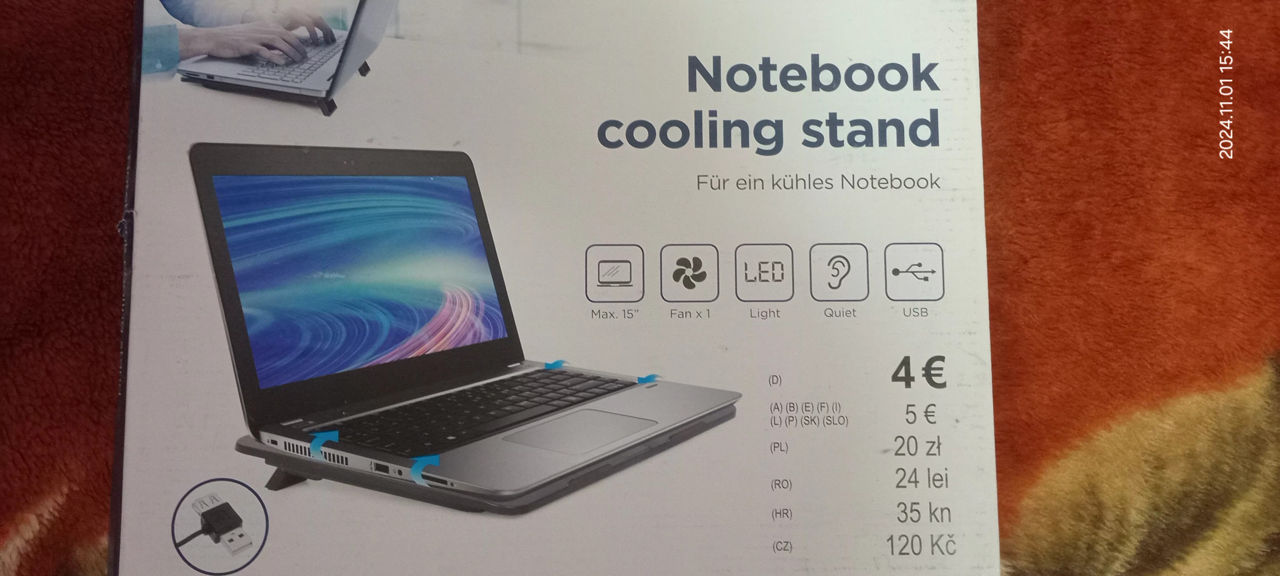 Notebook cooling stand foto 0