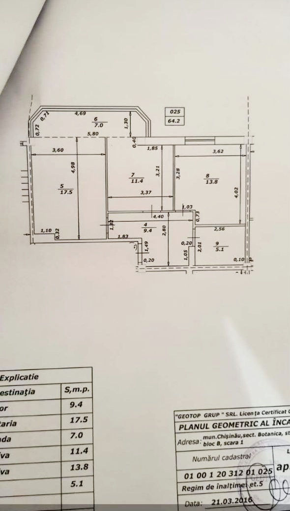 Apartament cu 2 camere,  Botanica,  Chișinău mun. foto 9