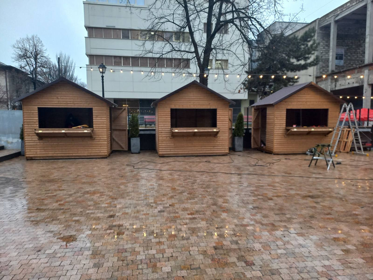 Ghereta casuta din lemn foto 0