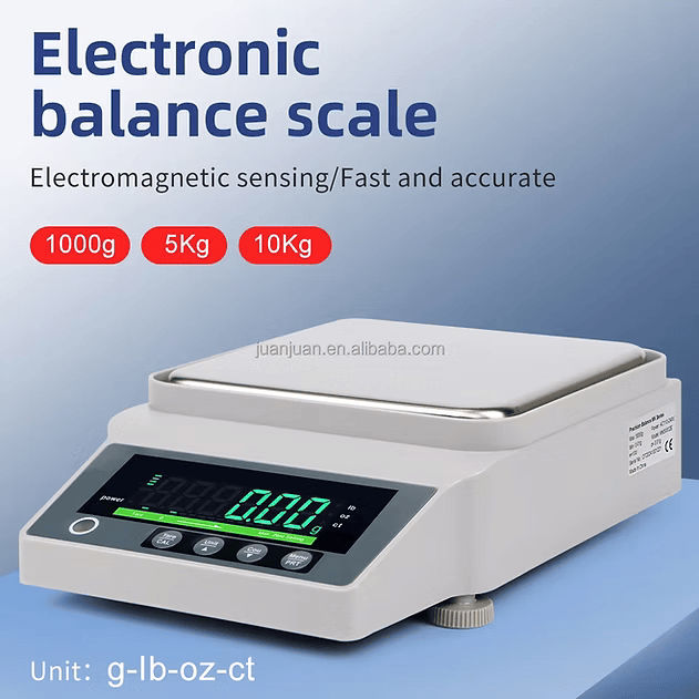 Cântar de Precizie 0,01g - 1000g cu RS232 foto 3