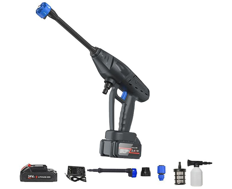 Curatator de inalta presiune cu acumulator foto 4