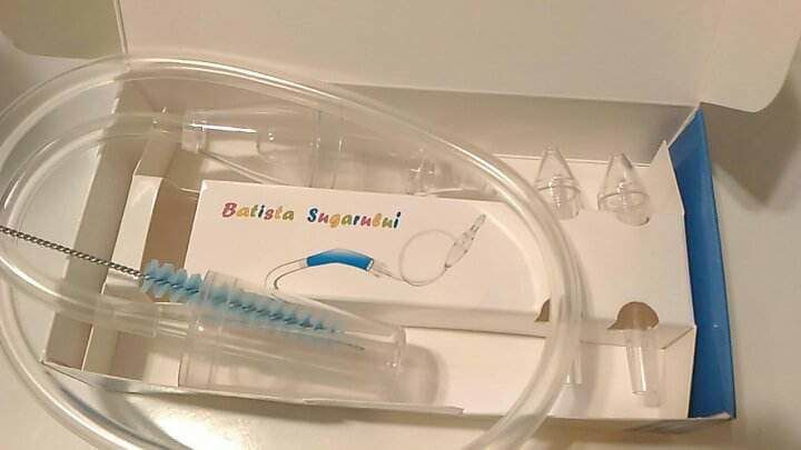 Logical To block Malfunction Batista bebelusului, batista sugarului- aspirator nazal conectat la  aspiratorul casnic