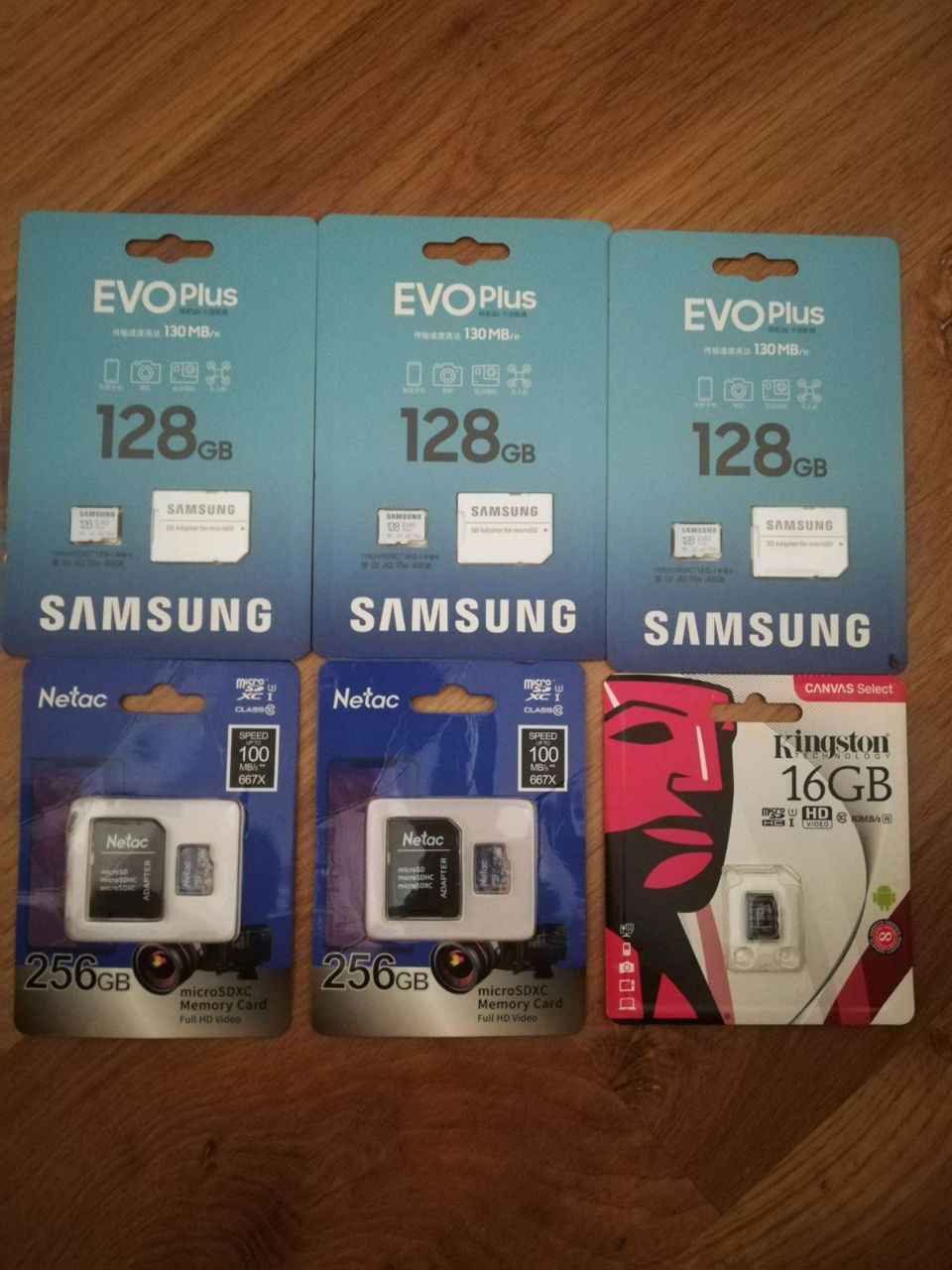 Карты памяти 16 , 64 ,128 ,256 и 512 ГБ