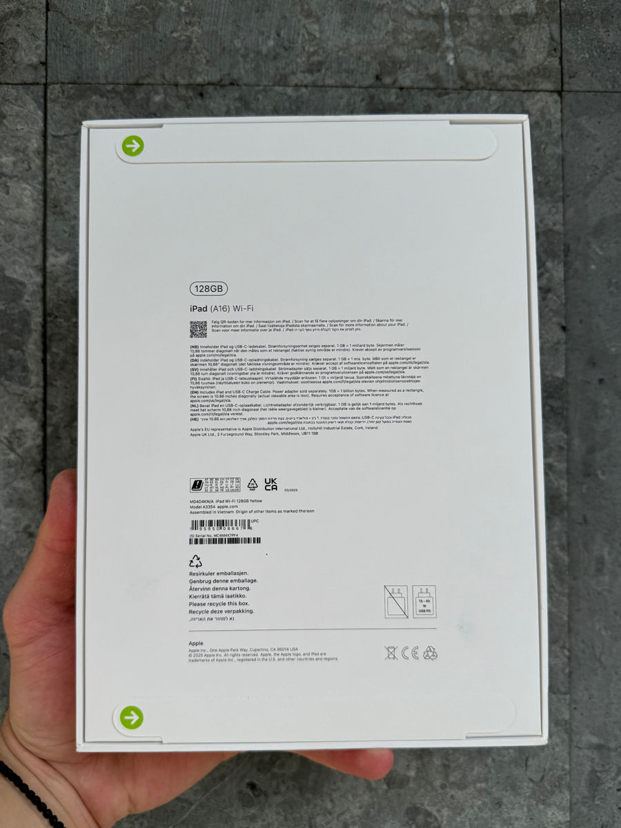 Apple iPad 11 (2025) Yellow 128Gb Wi-Fi Sigilat + 1 An Garantie! foto 5