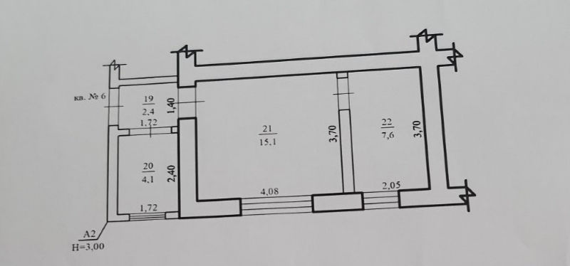 Apartament cu 2 camere, 29 m², Centru, Dubăsari foto 9