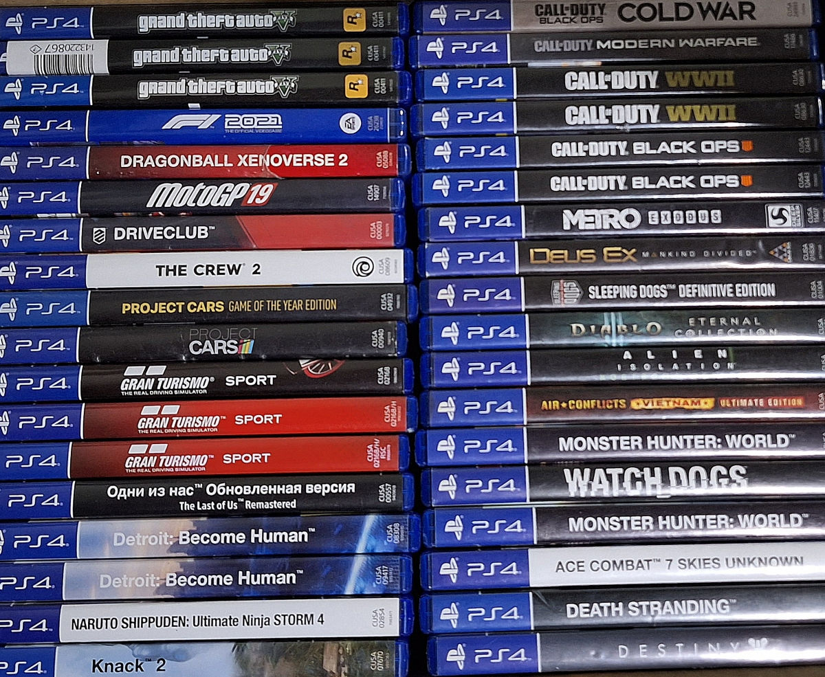 Диски Ps5 Ps4 Hogwards The Witcher Nfs Fifa Call Of Duty Assassin Ufc  Horizon WD Ps Plus Ea Play